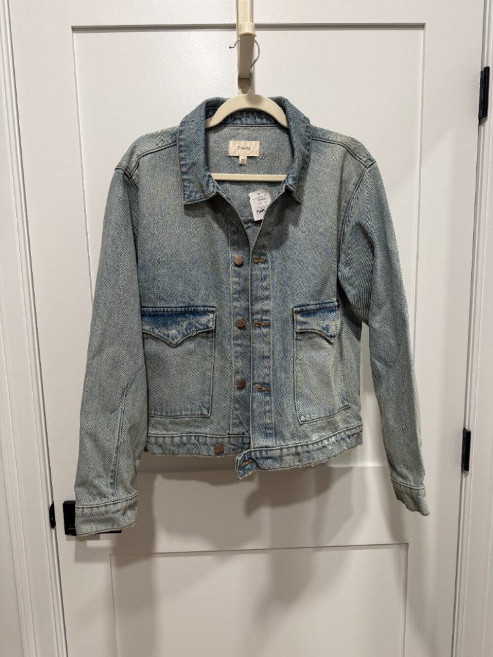 Triarchy Lillian Boxy Western Jacket - Venice Vintage Indigo